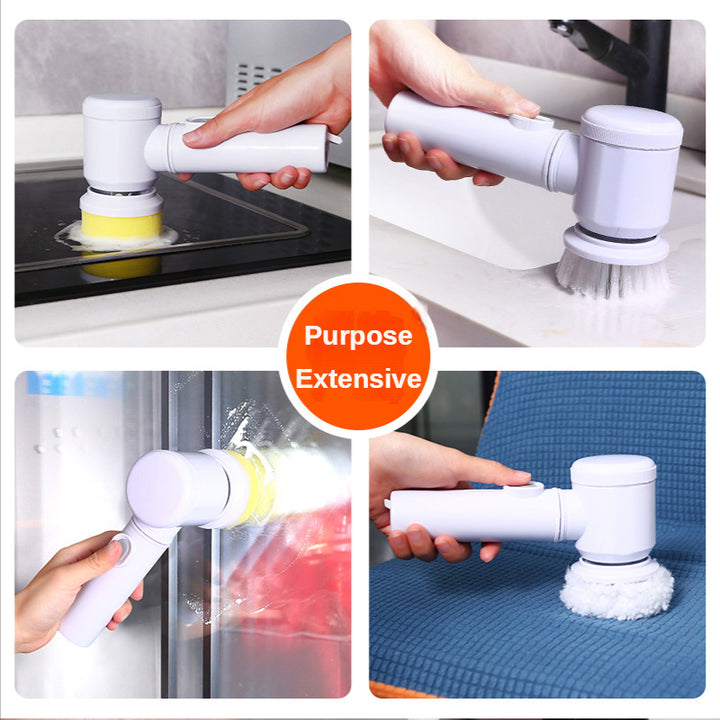 3 In 1 Multifunctional Electric Cleaning Spin Brush